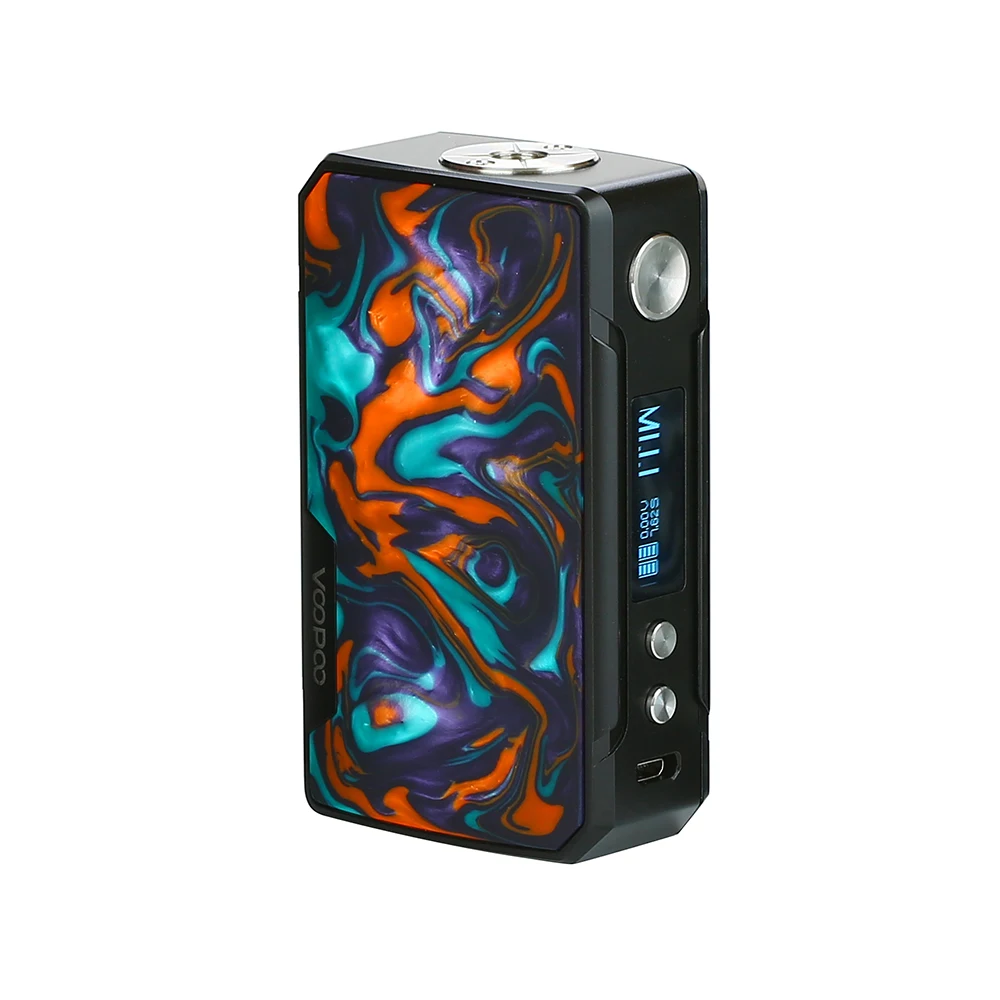 Skup 177W VOOPOO przeciągnij 2 box Mod moc przez 18650 bateria do elektronicznego papierosa Vape Mod Voopoo Mod Vs przeciągnij 157W