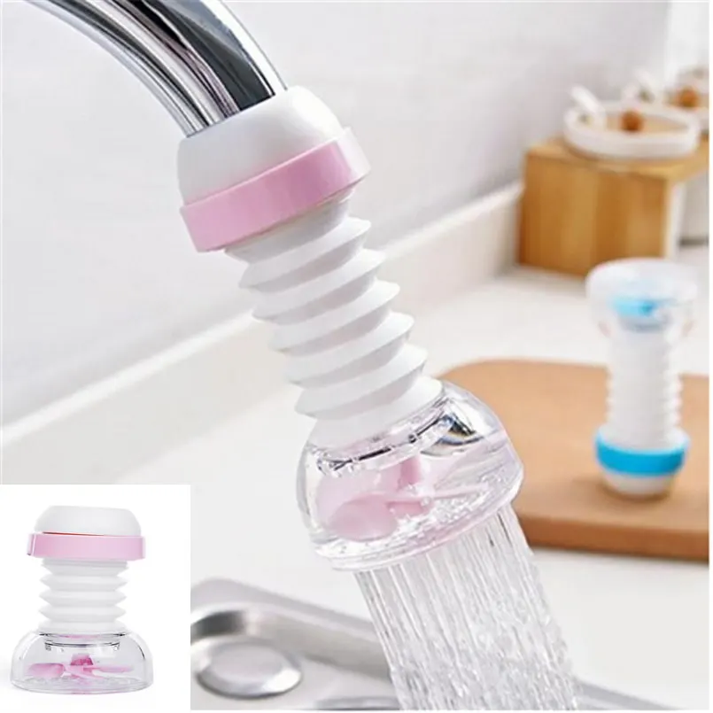 

Faucet filter devices kitchen sprayers water saving shower head 360 degrees rotation