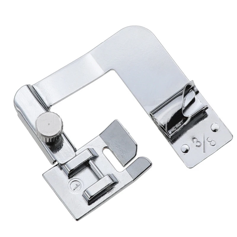 

1 Pc Sew Accessories Rolled Hem Press Foot Hemmer Foot 4/8" Patchwork For Women Sewing Machine Household Crochet Acessorios