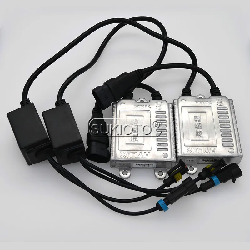 SUKIOTO Store AC 35W HID Xenon Kit hylux A2088 Ballast HID Fast start metal H1 H7 D2H H11 H3 HB3 xenon Car Headlight bulbs 5500K (2)