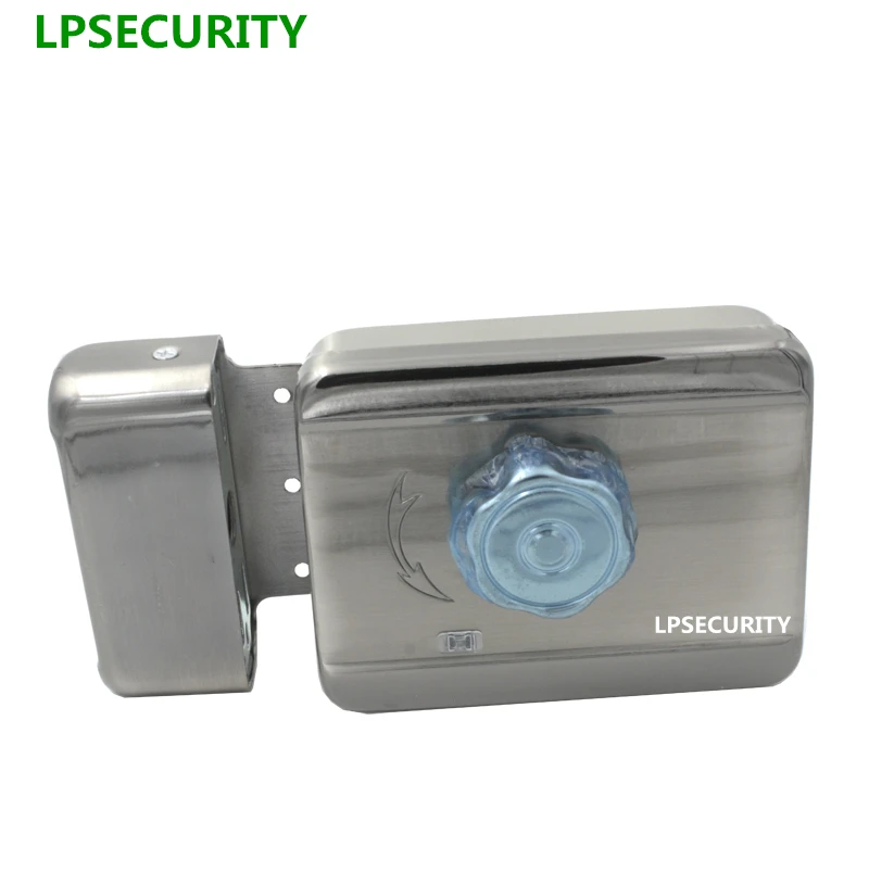 LPSECURITY 12VDC indoor intercom door phone RFID access control electric motorized door lock strike deadbolt with manual keys LPSECURITY 12VDC indoor intercom door phone RFID access control electric motorized door lock strike deadbolt with manual keys