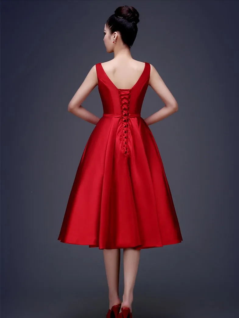 A-line Plus Size Formal Banquet Dresses,Robe De Soiree ,Simple Cocktail Dress