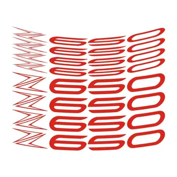 

8 X CUSTOM INNER RIM DECALS WHEEL Reflective STICKERS STRIPES FIT KAWASAKI Z650 Z 650