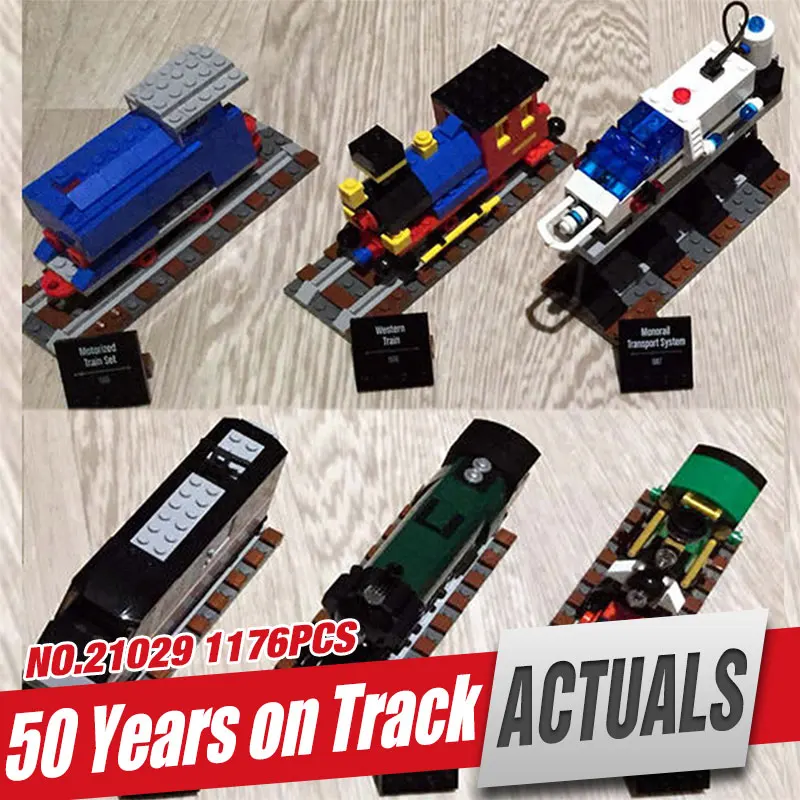 

Lepin 21029 1176Pcs Genuine Technic Series The 50 Years on Track Set children Educational Building Blocks Bricks Toys 4002016