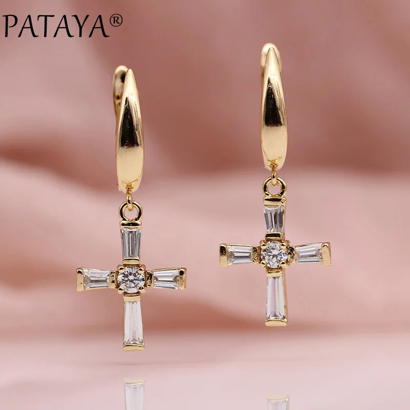 Женские длинные серьги подвески под розовое золото 585 пробы|dangle long earrings|fashion