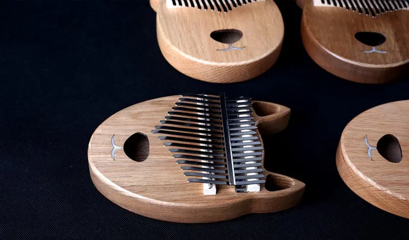 17 Key Kalimba Африканский «пианино для больших пальцев» пальчиковая перкуссионная клавиатура музыкальные инструменты дети Marimba дерево Kalimba