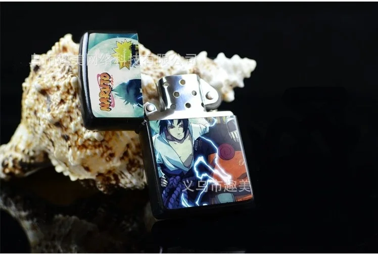 Naruto Itachi Uchiha Sasuke Ace One Piece Oil Torch Lighter Torch Cable Lighter Pistoltorch Lighter Refill Aliexpress