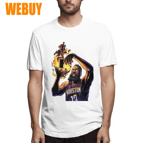 Crewneck Fear The Beard Shirt james Harden Cartoon T Shirt ...