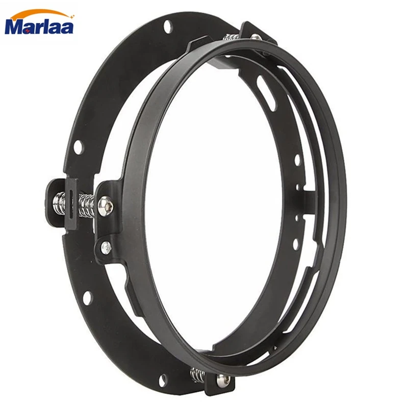 

7 Inch LED Headlights Extension Ring Round Mounting Bracket for Jeep Wrangler Harley Motorcycles