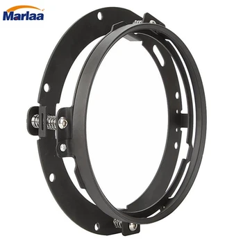 

7 Inch LED Headlights Extension Ring Round Mounting Bracket for Wrangler Motorcycles