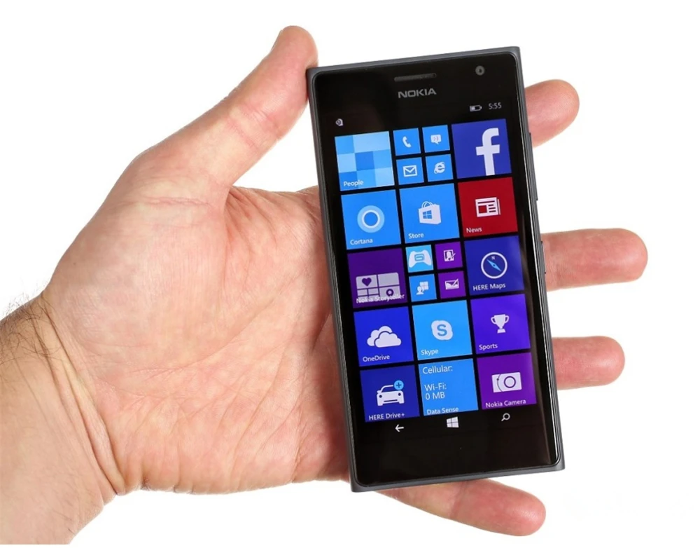 refurbished iphone Original Unlocked Nokia Lumia 735 Quad Core 4.7 Inches 1GB RAM 8GB ROM LTE 4G 6.7MP Camera Microsoft Windows Phone Cellphone refurbished iphone