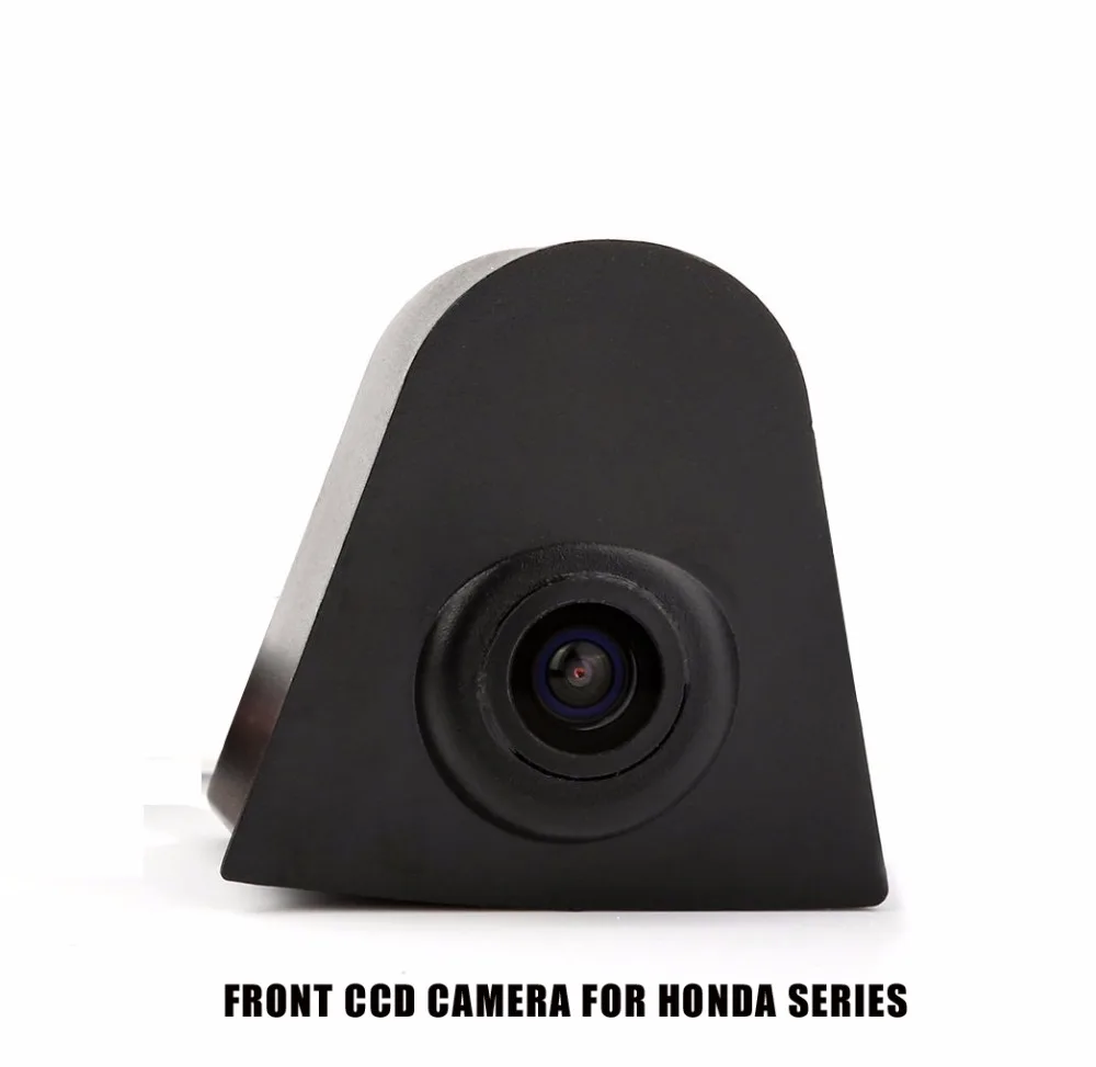 

CCD Car Front View Emblem Logo Camera for Honda Accord Pilot Civic Odyssey CR-V XR-V City Vehicle Parking Assist Auto Reversing