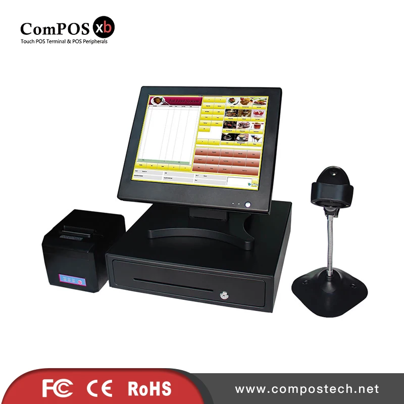 

Highly reputation in European counties I3 processor A whole set of 15 inch pos system terminal touch screen