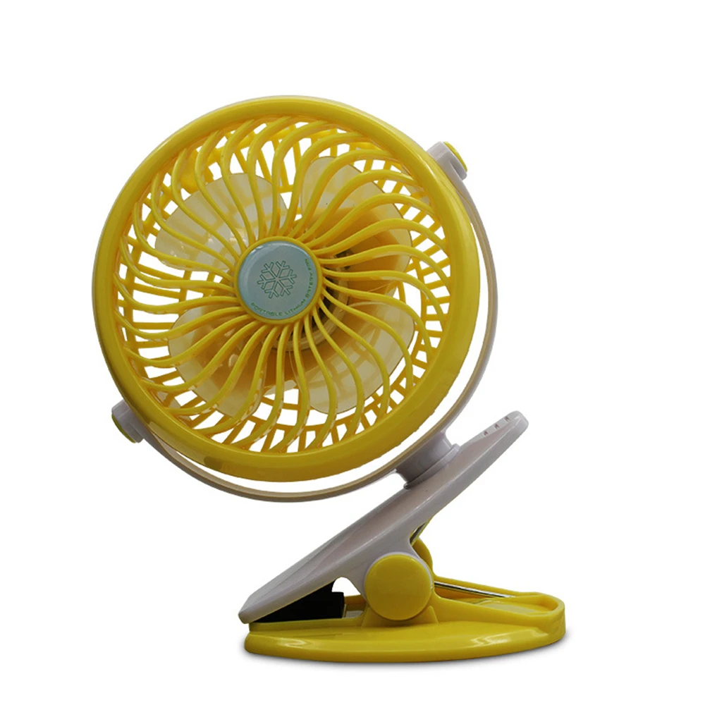 Мини вентилятор Аккумуляторный с клипсой поворот на 360 градусов USB|clip mini fan|baby stroller