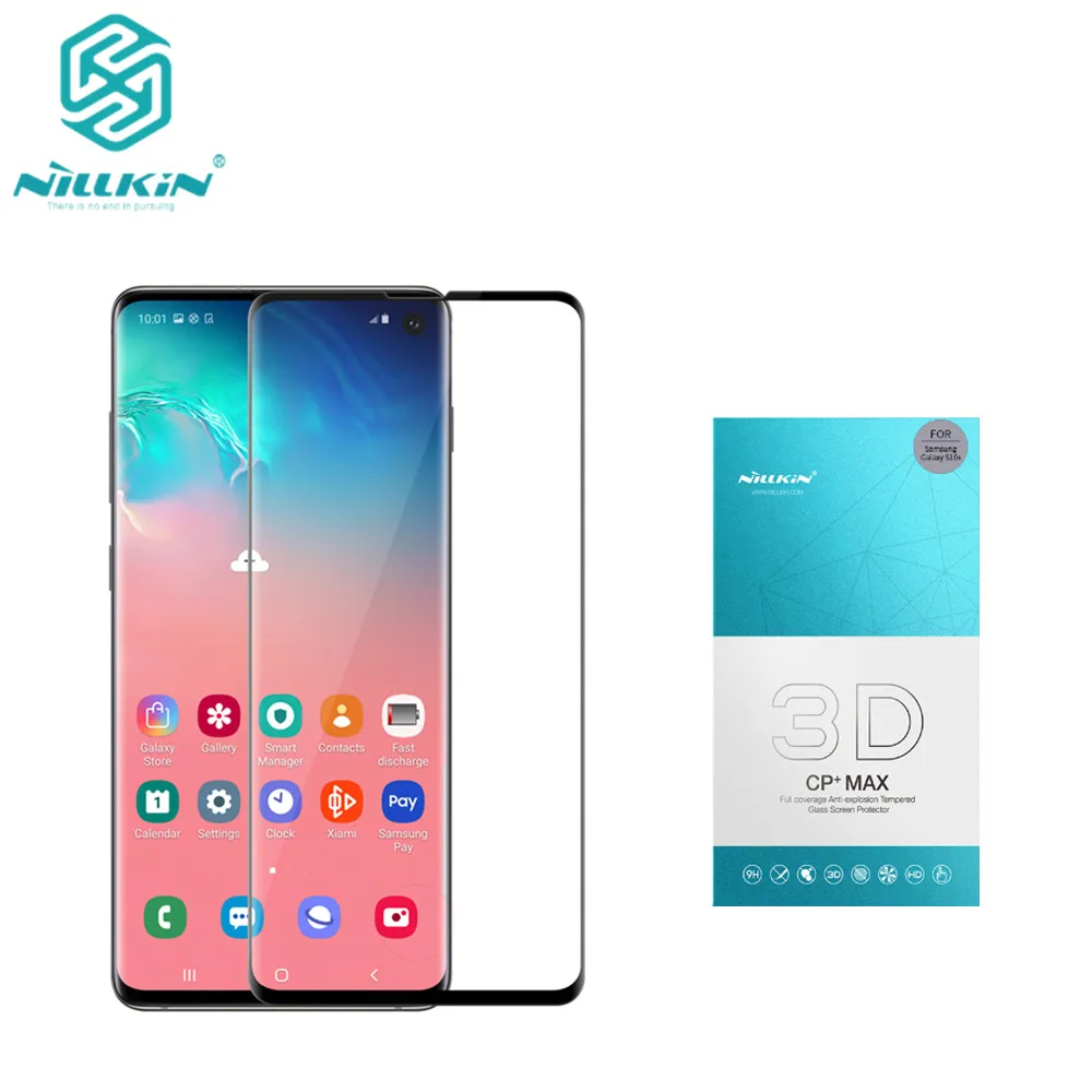 Защитное стекло NILLKIN Amazing 3D CP + MAX нанометр с полным покрытием и защитой от взрывов