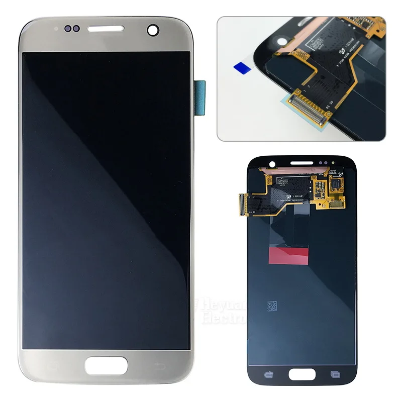 

5pcs/lot Original test good working for Samsung Galaxy S7 G930V G930T G930A G930P LCD display touch screen Digitizer free DHL