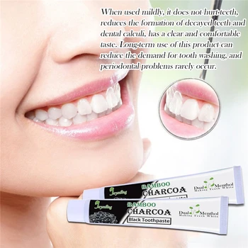 

2PCS Toothpast Oral Hygiene Bamboo Charcoal Stain Removal Whitening Toothpaste Fight Bleeding Gums Adult Toothpast