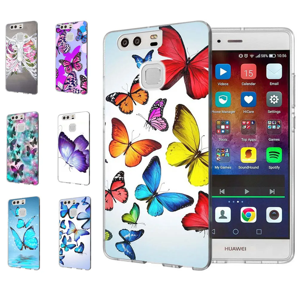 Для Huawei P9lite/P8 Lite 2016 2017 Y5 II 2 Y5ii / Y6 Compact Honor 5A LYO-L21 Мягкий ТПУ силиконовый прозрачный