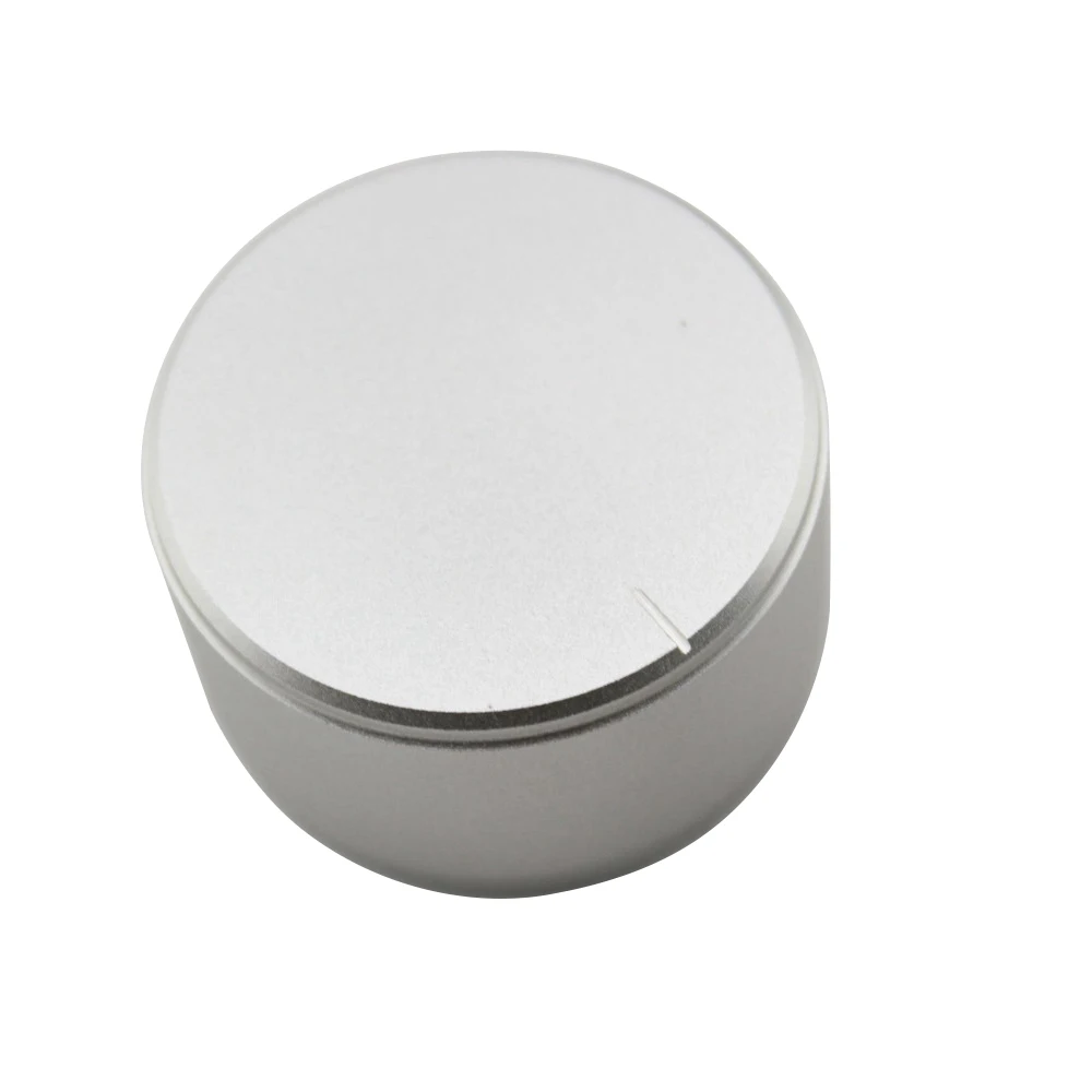 

2PCS 38x22mm Solid Full Alumninum Knob Button For Amplifier DAC Turntable Speaker CD Player Radio Volume Potentiometer Control