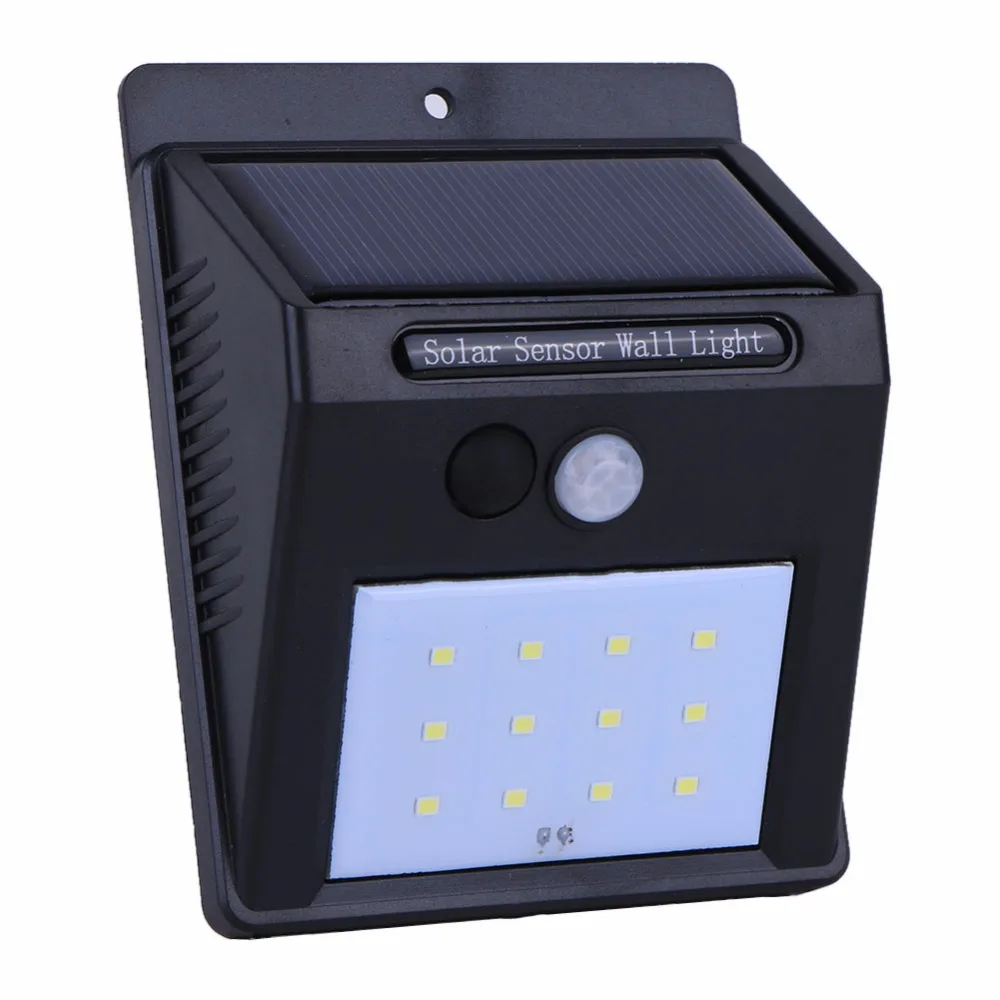 

6 / 12 LED Waterproof Solar Light Motion Sensor Outdoor Garden Lamp Emergency Solar Wall Lamp Pathway Stairs Security Light