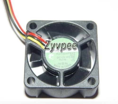SUNON 4020 KD1204PKV2 12V 0.8W 3Wire Cooling Fan