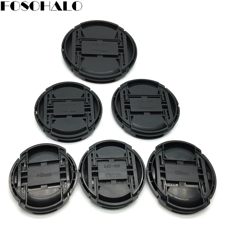 

1pcs Camera Lens Cap Lens Protection Front Cover for CANON/NIKON/Pentax/Sony 49mm 52mm 55mm 58mm 62mm 67mm 72mm 77m Lens Cap