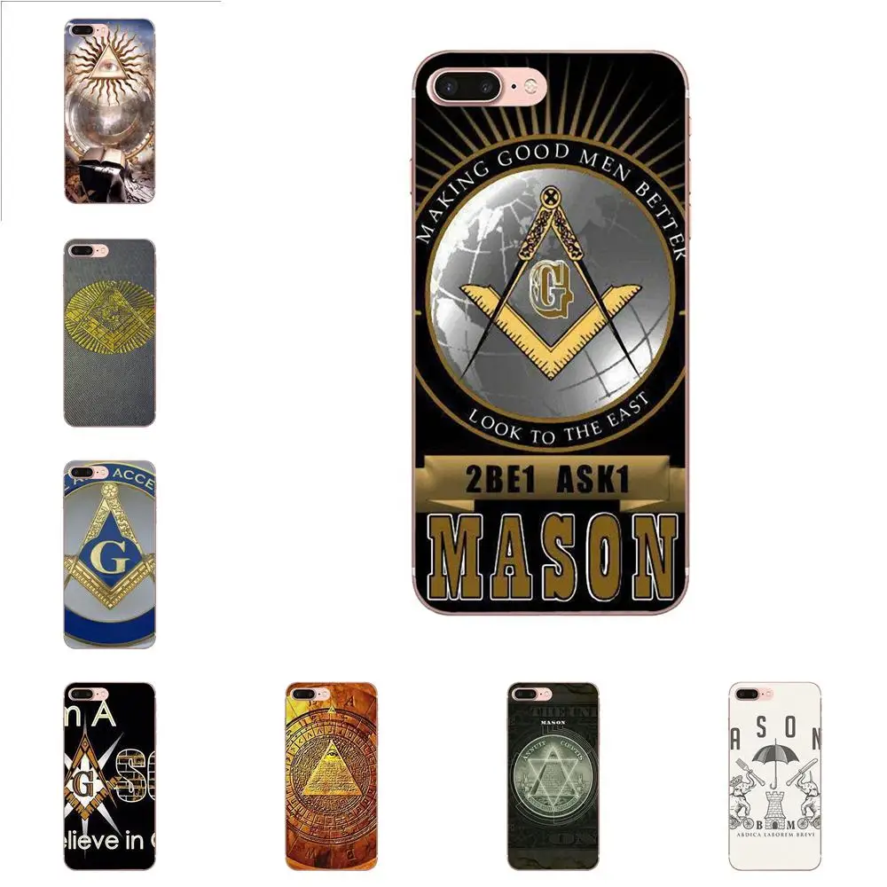

TPU Protective Masonic Logo For Huawei P7 Honor 4C 5A 5C 5X 6 6C 6A 6X 7 7X 8 9 V8 V10 Y3II Y5II Y6II G8 Play Lite