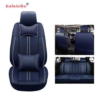 

kalaisike leather universal auto seat covers for Buick all model VELITE Excelle Envision Verano ENCORE enclave regal car styling