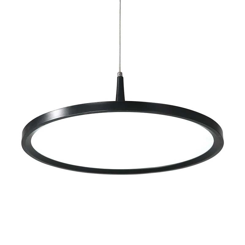 

Post modern chandelier led simple modern creative personality black and white bar dining room single head Nordic restaurant lamp