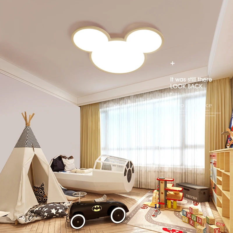 

NEO Gleam Mickey Modern Led Chandelier lights lamp for Children Room Kid Room Deco Surface Mounted chandelier fixtures