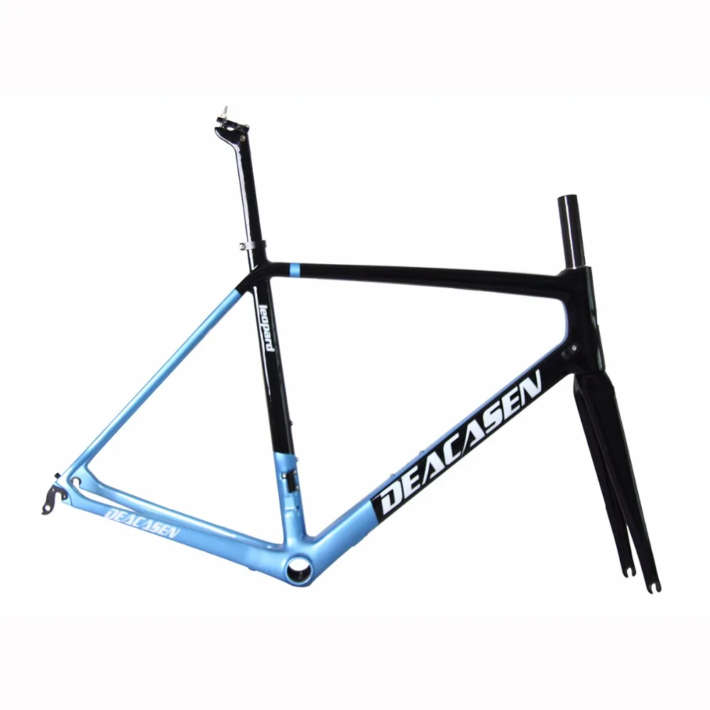 Deacasen Top T800 Carbon Road frame bicycle frameset Glossy BBright