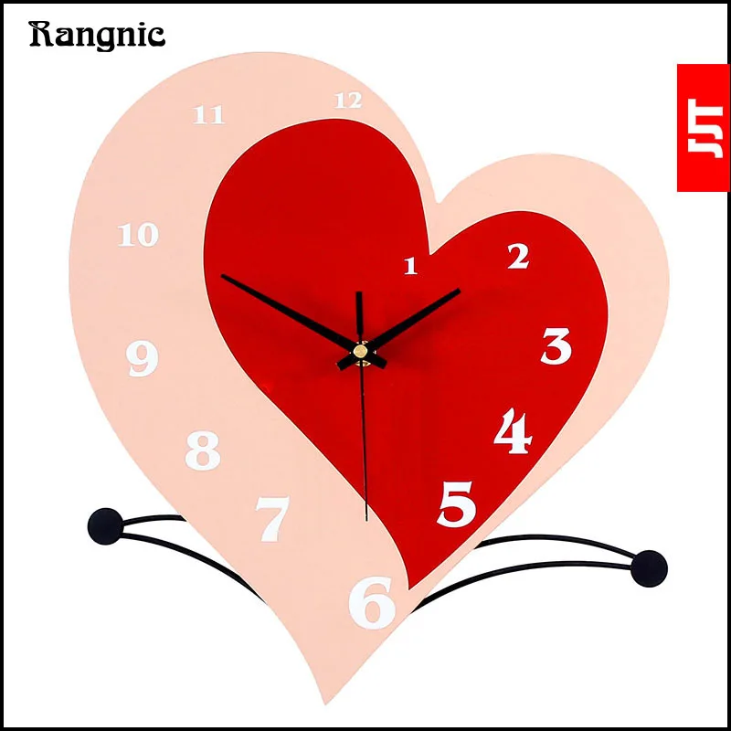 Rangnic 2017 New Silent romantic Creative Heart large decorative wall