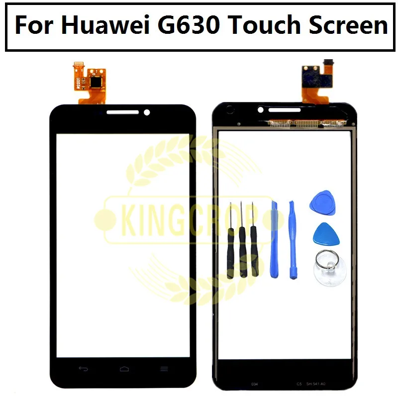 Черный/белый сенсорный экран дигитайзер для Huawei Ascend G630 U10 дисплей|Сенсорные