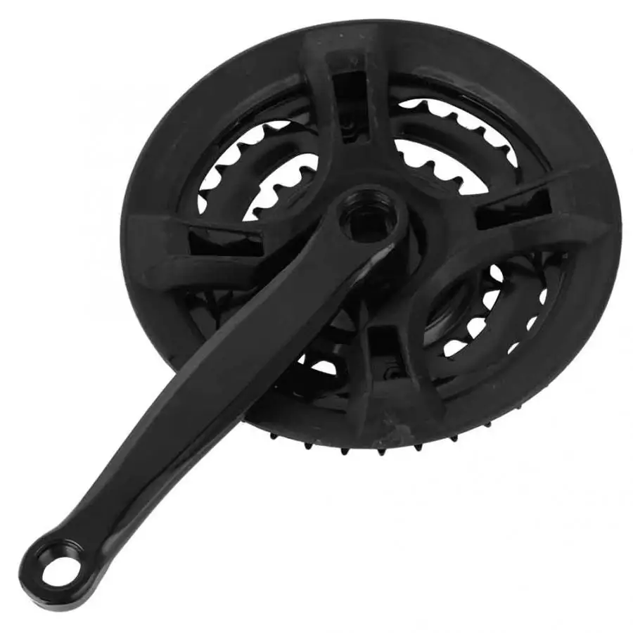Mountain Bike Chain Wheel 24//34//42T Bicycle Crank Fit Speed 21//24 Chainwheel