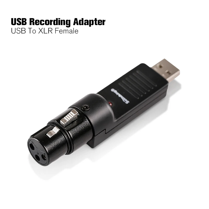 Soundking XLR(F) to USB recorder для преобразования аудиосигнала в цифровой сигнал для сохранения в ПК подходит для динамического микрофона C59