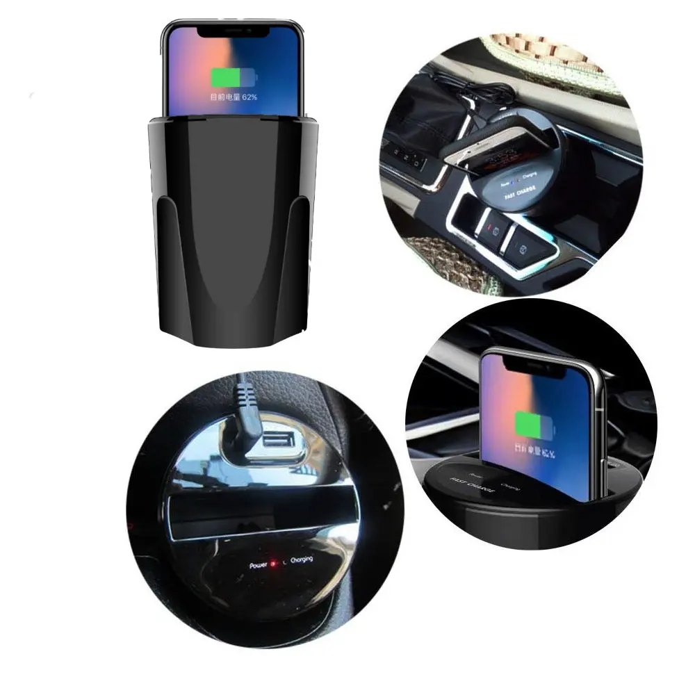 

Car Qi Wireless Charger Phone Holder USB Charging For BMW 1 2 3 4 5 6 7 8 9 X1 X2 X3 X4 X5 X6