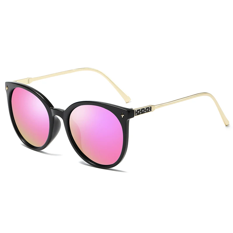 Kithdia Брендовые очки поляризованные Солнцезащитные очки для женщин для вождения Защита от солнца Очки женские круглый Солнцезащитные очки для женщин Óculos De Sol очки Интимные Аксессуары#397