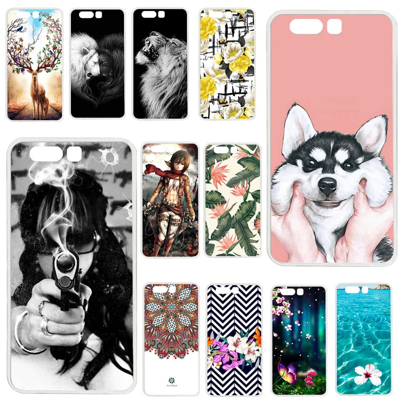 

Phone Cases For Huawei Honor 9 STF-L09 Case Silicone Cover For Huawei Honor9 STF-AL00 Soft TPU Painted Phone Cover Back Fundas