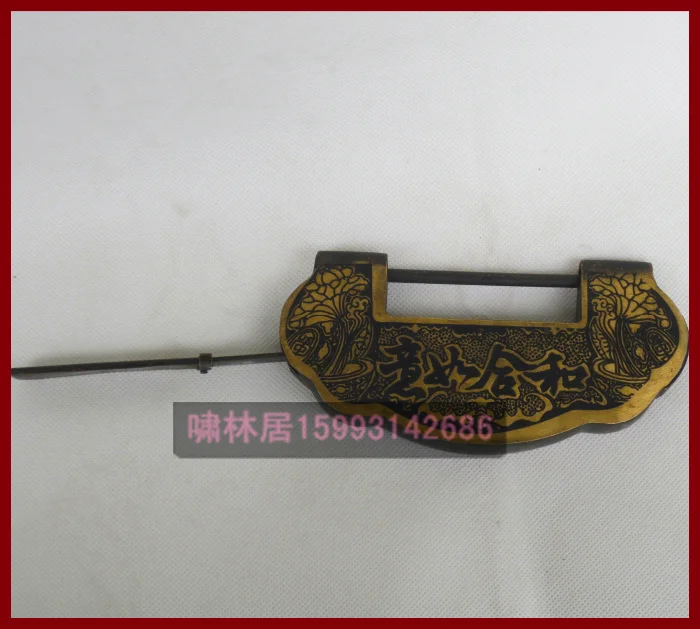 

Carving Work of Art Brass padlock brass padlock key brass padlock