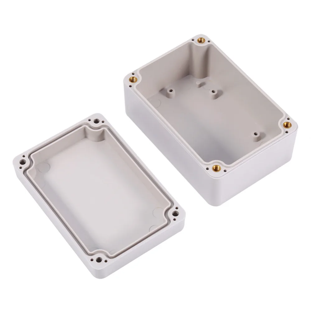 Waterproof Junction Boxes Outdoor Electrical Enclosure Case Wiring Electronic Project Instrument Connection Box Housing 2 Sizes 5
