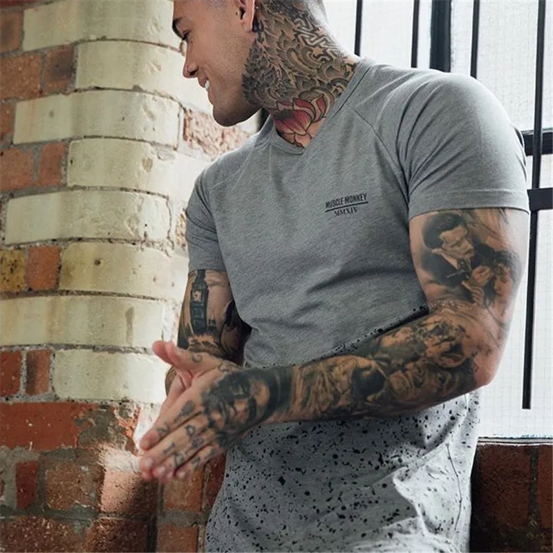 T Shirt Men Casual Tshirt Male-8