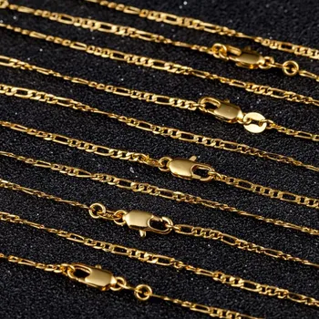 

TJP 2MM New Fashion 925 Silver Chain Necklace For Girl Party Popular Gold Men Choker Necklace Clavicular Chain Accessories