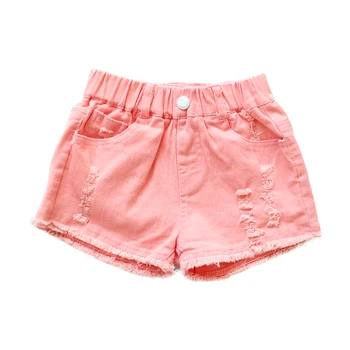 

VIDMID 2-16Y For baby Girls pants Summer teenage shorts Children big girls denim Shorts girls Cotton trousers clothing 7078 01