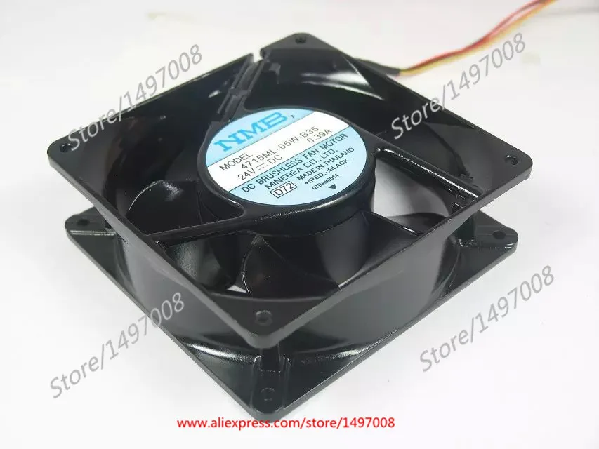 NMB MAT 4715ML 05W B35 D72 DC 24V 0.39A 120x120x38 мм вентилятор охлаждения сервера|nmb-mat| |