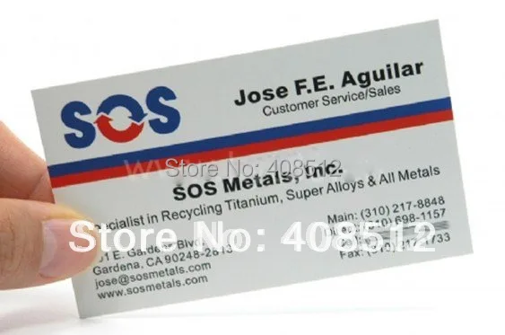 

350gsm full color laminated both sides art paper business/visit/name card printing