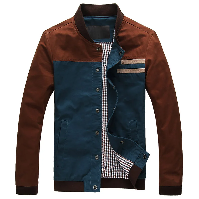 (high quality) Men's spring jacket men cultivating the trend of casual
