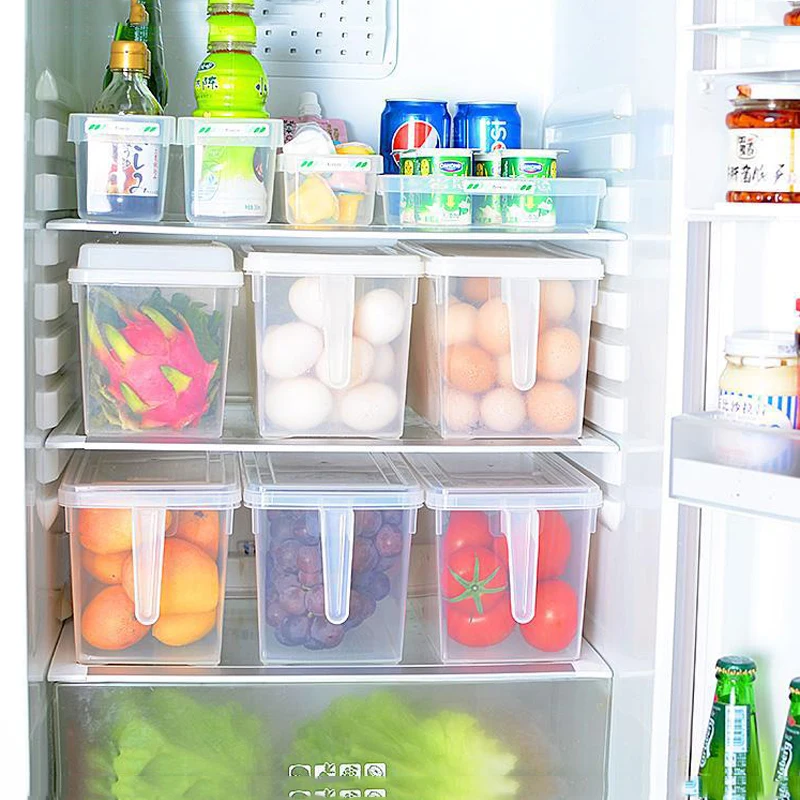 Butihome refrigerador cajón rresh conveniente con la manija caso bin