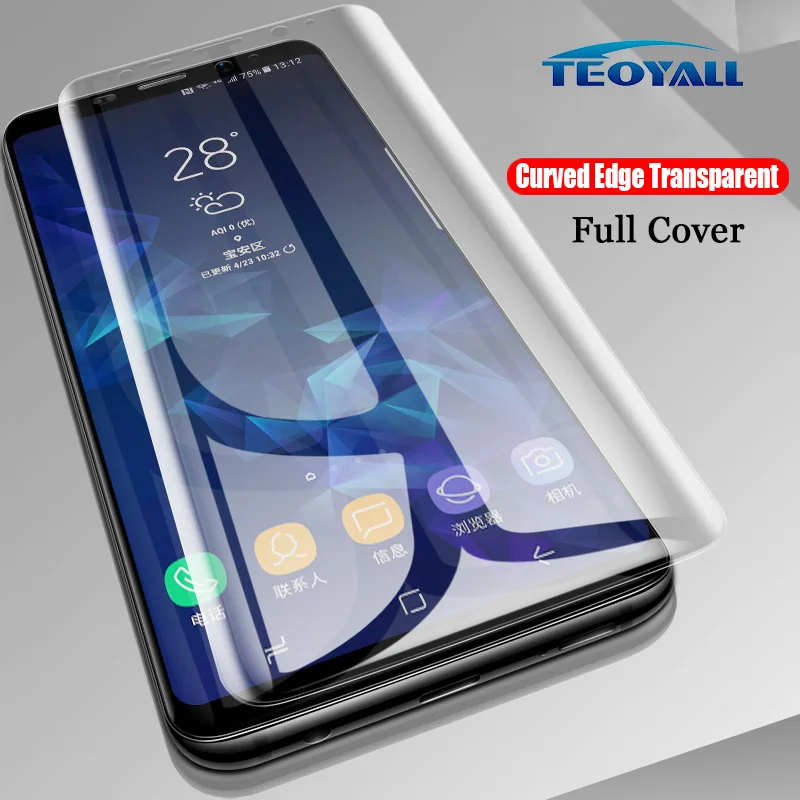 Закаленное стекло с полным покрытием для Huawei Mate 20 30 Pro прозрачная защитная пленка