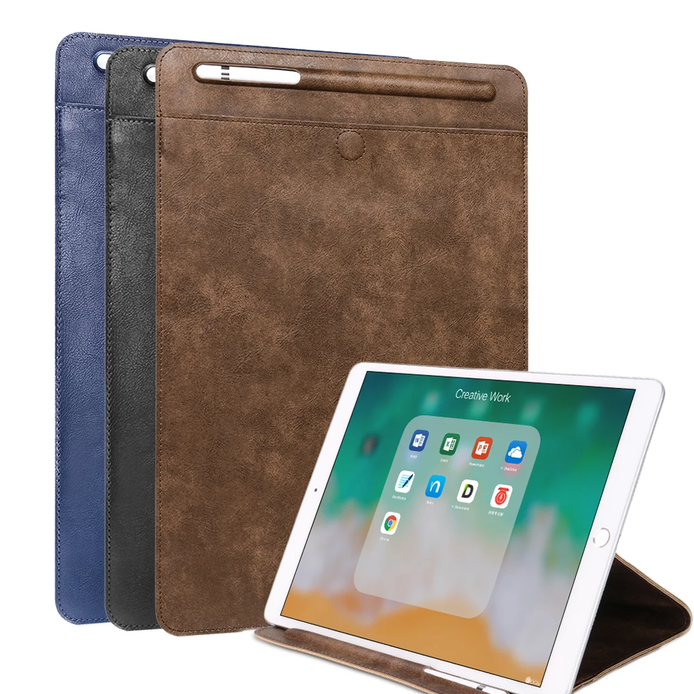 Чехол накладка из ПУ кожи чехол для iPad 9 7 2018 Air 3 2 1 Pro 11 подставка 10 2019|Чехлы