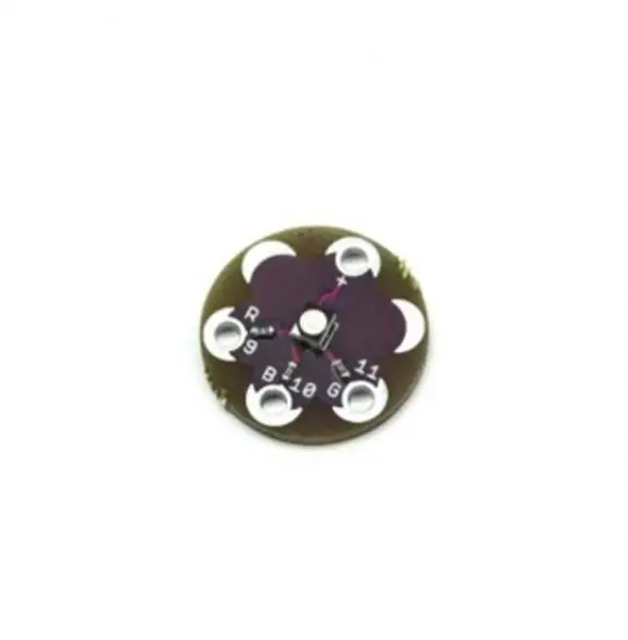 5 шт. LilyPad трехцветный светодиодный модуль RGB для arduino умная электроника |